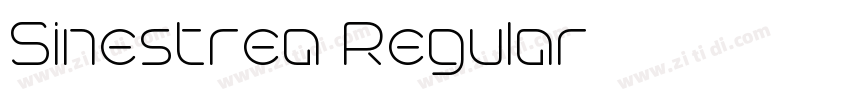 Sinestrea Regular字体转换 Sinestrea Regular字体转换